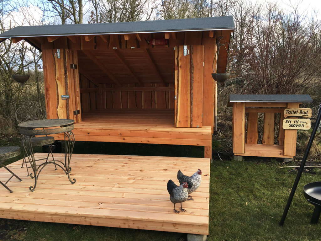 Overnatning i shelters